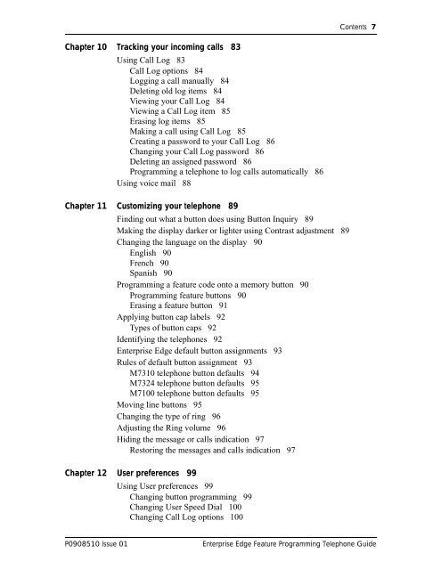 Bcm feature programing telephone guide - pdf - TextFiles.com