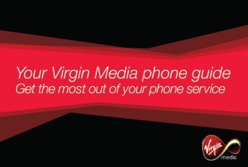 Your Virgin Media phone guide