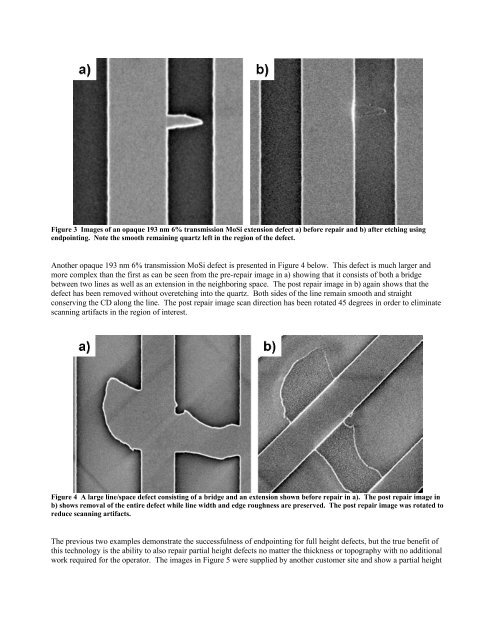 Demonstration of the Advantages of Electron Beam ... - Carl Zeiss SMT