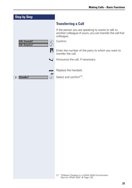 User Manual optiPoint 500 HP500-HP3000-HP5000 - Siemens ...