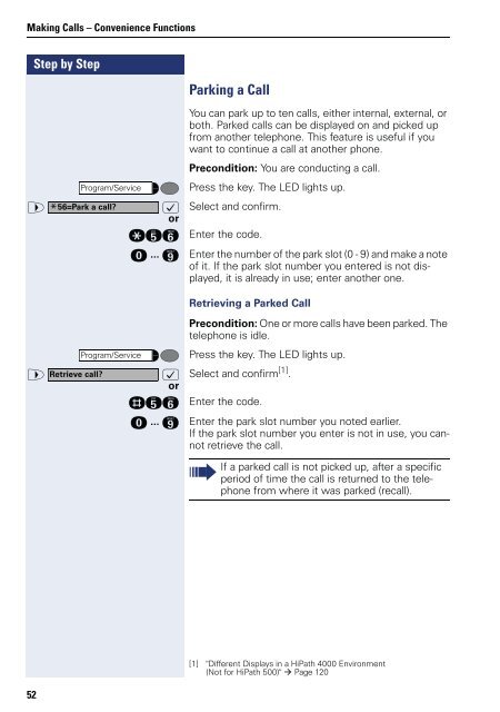 User Manual optiPoint 500 HP500-HP3000-HP5000 - Siemens ...