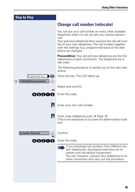 User Manual optiPoint 500 HP500-HP3000-HP5000 - Siemens ...