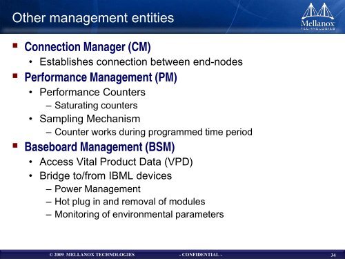 InfiniBand Architecture Overview - HPC Advisory Council