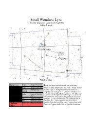 Small Wonders: Lyra - Cloudy Nights