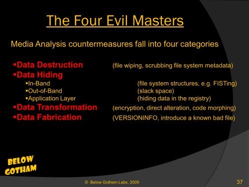 The Rootkit Primer - Below Gotham Labs