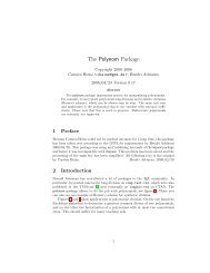 polynom.pdf. - TeXdoc Online • TeX and LaTeX Documentation