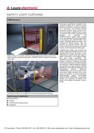 Leuze COMPACTplus-m Series Safety Light Screens - CTi Automation