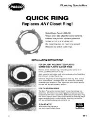QUICK RING - Pasco Specialty & Manufacturing Inc.