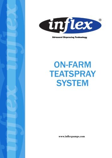 Teat Spray System Manual - Inflex