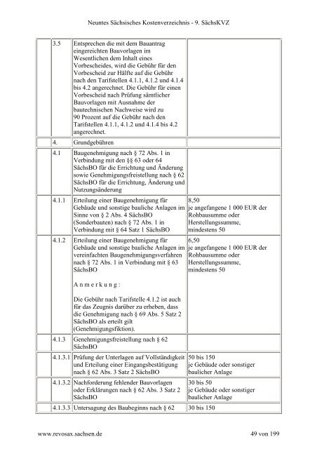 Kostenverzeichnis des LfULG [Download,*.pdf, 1,11 MB