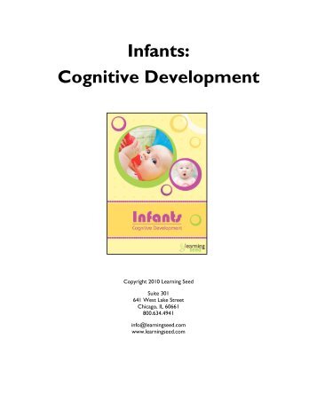 Infants: Cognitive Development - Learning Seed