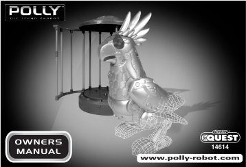 Polly the Tekno Parrot - RobotsAndComputers.com