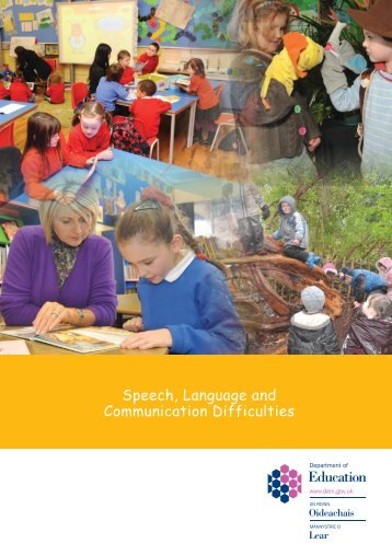 Speech, Language and Communication Difficulties - Department of ...