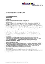 Datenblatt 01-C-02 zu Prüfbericht LU Ex 01-001-2 Drehstrom ...