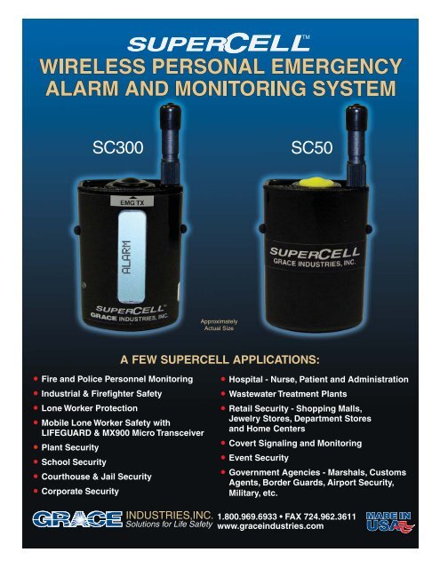 Supercell Brochure Singles 309 Pdf Grace Industries Inc