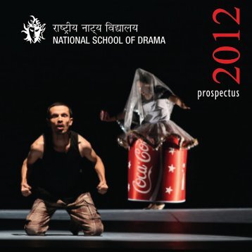 Prospectus 2012 - National School of Drama