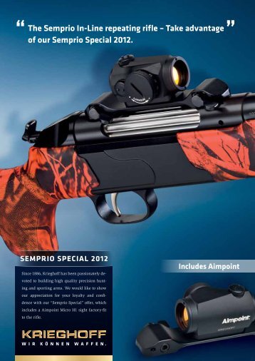 Semprio Special 2012 - Krieghoff