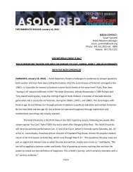 view pdf - Asolo Repertory Theatre