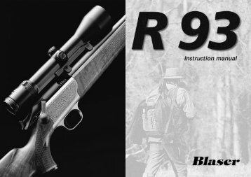Instruction manual - Sig Sauer
