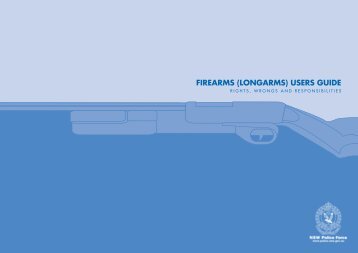Firearms (Longarms) User Guide - NSW Police Force