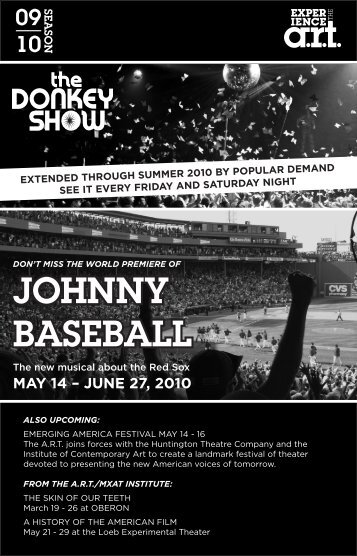 JOHNNY BASEBALL - American Repertory Theater