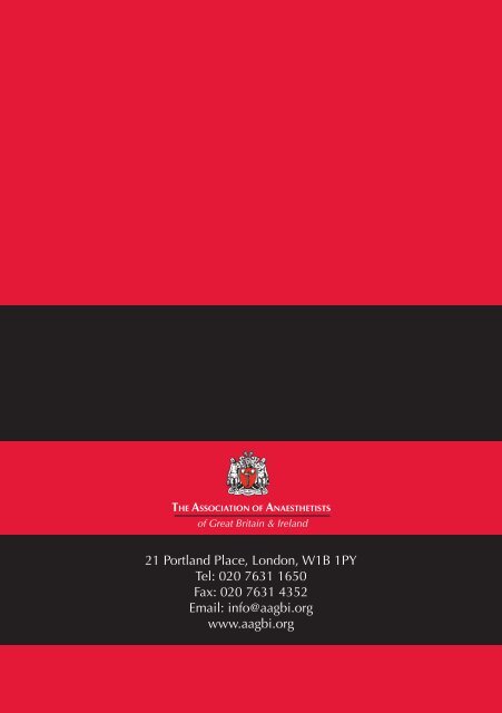 Blood transfusion and the anaesthetist: management of ... - aagbi