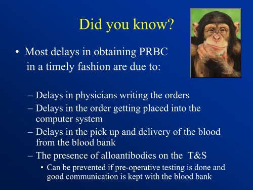 Blood Bank/Transfusion Committee Tutorial