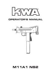 Operator's Manual - Greek Airsoft