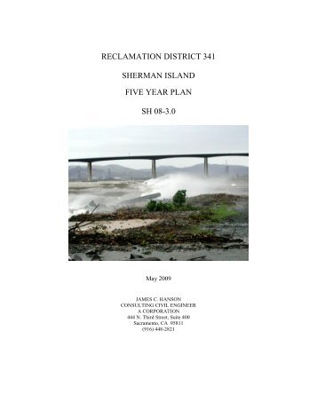 Reclamation District 341 Sherman Island Five Year Plan