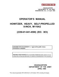 operator's manual howitzer, heavy, self-propelled - Combat Index, LLC