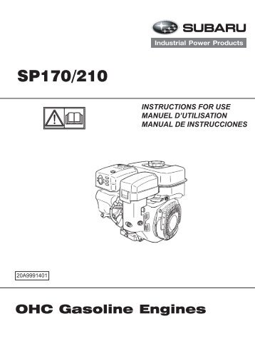 SP170/210 - Subaru Robin