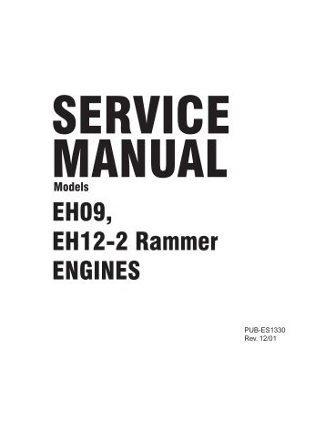 EH09, EH12-2 Rammer ENGINES