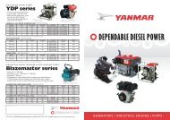 YDP series - Yanmar