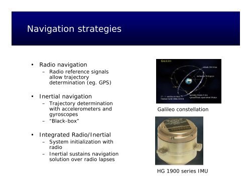 Cold Atom Navigation Sensors - Stanford Center for Position ...