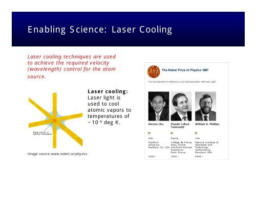 Cold Atom Navigation Sensors - Stanford Center for Position ...