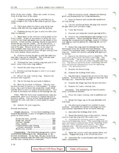 OP-769 16" Three Gun Turrets Part 2 - Personal Page of GENE ...