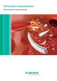Particulate Contamination - B. Braun Melsungen AG
