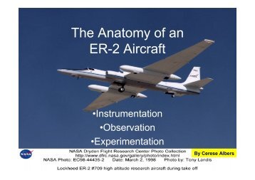 The Anatomy of an ER-2 Aircraft - Site Equipe Taperá