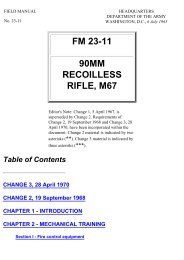 FM 23-11 90MM RECOILLESS RIFLE, M67