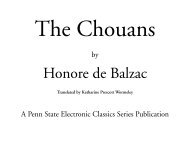The Chouans - World eBook Library