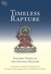 Timeless Rapture: Inspired Verse from the Shangpa Masters