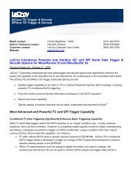 Press Release (PDF) - Teledyne LeCroy