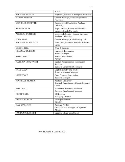 “Quicklook” Assessment of Greater Adelaide's Assets & Challenges ...