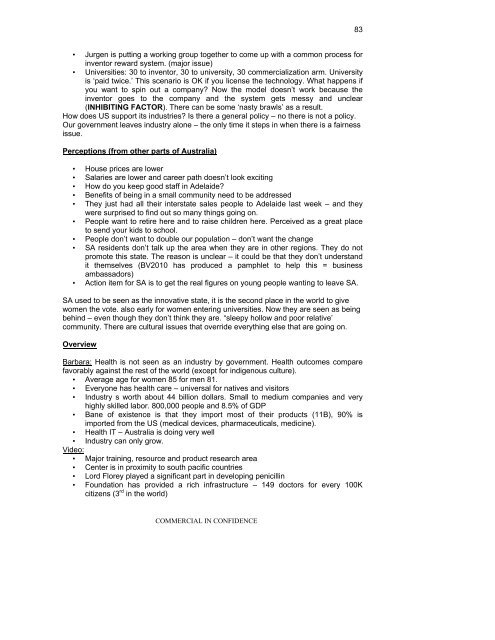 “Quicklook” Assessment of Greater Adelaide's Assets & Challenges ...