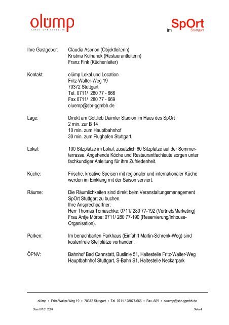 Ihre Gastgeber Claudia A