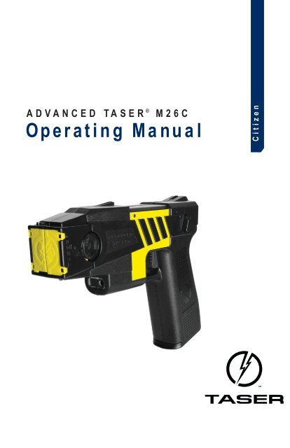 TASER M26c User Manual - TASER International