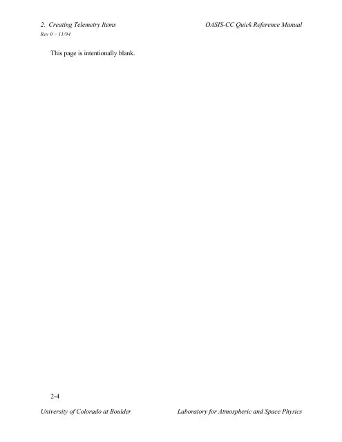 2. Creating Telemetry Ite