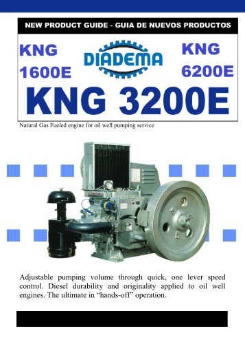 Adjustable pumping volume through quick, one ... - Diadema Engine