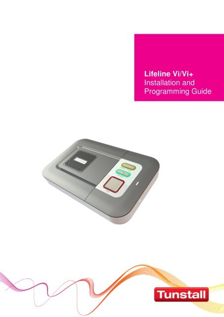Lifeline Vi/Vi+ Installation and Programming Guide - Tunstall