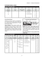 Yamaha Outboard Model Code Chart